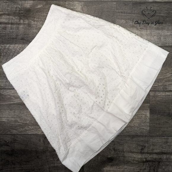 East 5th Women's Layered Textured Midi Skirt Size 8 - Picture 1 of 5